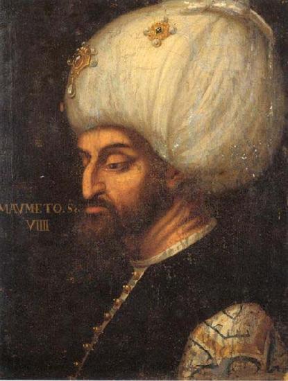 Paolo Veronese Portrait of Mehmed II by Italian artist Paolo Veronese. oil painting image